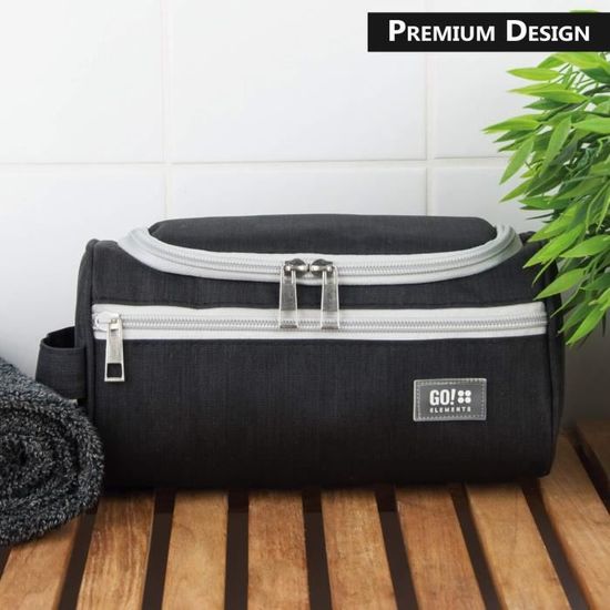 Couleur:Rose Trousse de Toilette Grand Homme Femme pour valises et Bagages /à Main Trousse de Voyage Sac de Lavage GO!elements/® Trousse de Toilette pour Hommes et Femmes