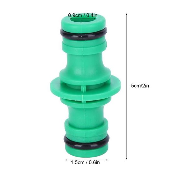 10X One Way Tuyau De Jardin Eau Connecteur Menuisier Quick Fix coupleur 1/2" S99
