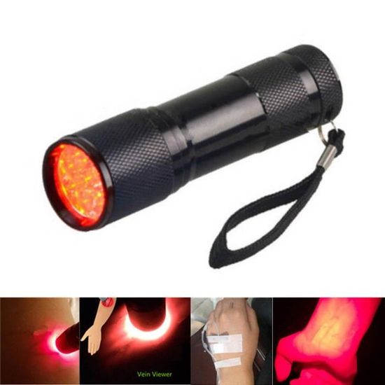 Imagerie De La Veine Infrarouge Torche Lumiere Rouge Clinicien