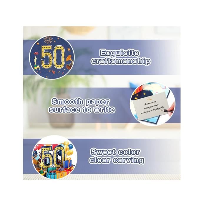Carte D'Anniversaire 3D Pop-up Chien Drôle Avec Enveloppe - Carte Interactive Pour Amoureux Des Chiens