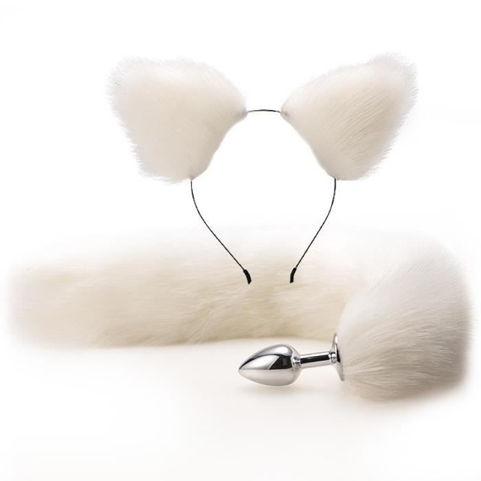 Brown - Plug Anal Queue De Renard Avec Épingle À Cheveux Bdsm, Jouet Sexuel  En Métal, Pour Femme Et Homme, Co