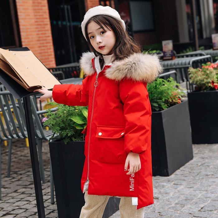 Doudoune avec capuche vrai fourrure store