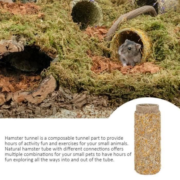 View of Tunnel pour Hamster - Jouets Tunnel Secret - Tube Composable - 21cm ...