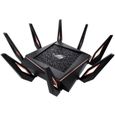 ASUS Routeur sans fil ROG Rapture GT-AX11000 - IEEE 802.11ax - Ethernet - 2,40 GHz Bande ISM - 5 GHz Bande UNII - 1,25 Go/s Vitesse-0