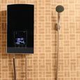 GOTOTOP chauffe-eau vocal Chauffe-eau électrique instantané à commande vocale mural pour salle de bain bain 220-240V (or)-0