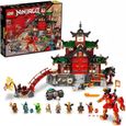 LEGO® NINJAGO 71767 Le Temple Dojo Ninja Set Maîtres du Spinjitzu, Jouet Enfants +8 Ans-0