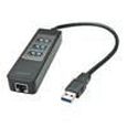 LINDY Adaptateur Hub USB 3.1 & Ethernet Gigabit-0
