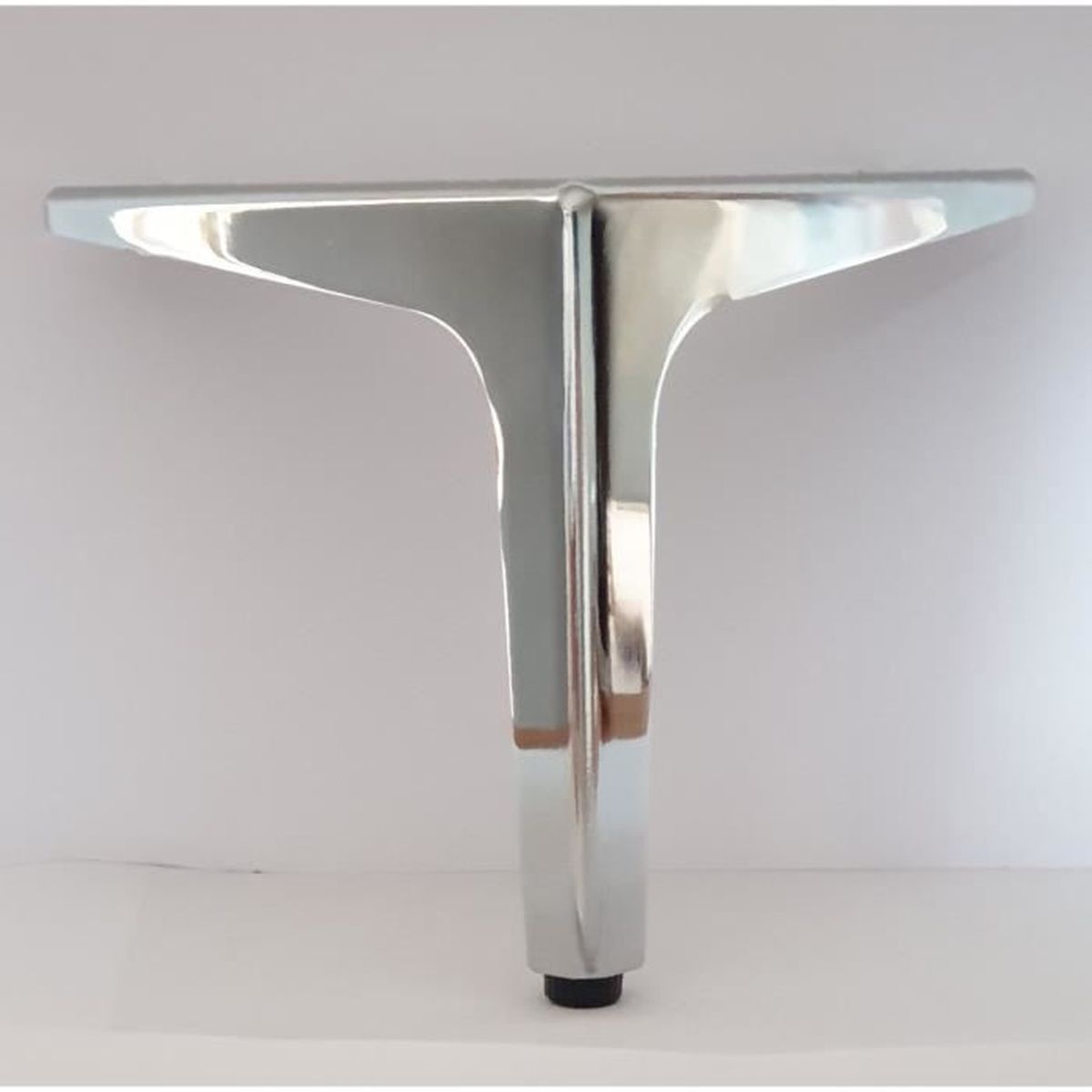 Pied Luxe en triangle pour Meuble, Canapé, Cuisine , Lit Métal 150 X