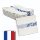 LES NOUVEAUX TEXTILES LNT France - Lot 5 serpillères microfibres dégraissantes et absorbantes- Fabriqué en France, breveté, Multi-Usage 45x50,