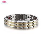 ORGANGONFAND Bijoux Bracelet homme - Acier au titane Quatre en un Magnétique Aimant - Bracelet homme en bonne santé