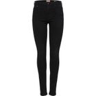 ONLY LICENCE ONLY Jean Skinny à Taille Haute Noir Denim Femme
