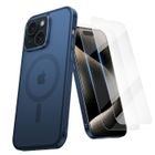 Coque iPhone 14 - YAEFDD - Ultra Mince - Toucher Doux - Compatible MagSafe - Anti-Traces