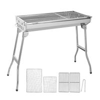 Barbecue charbon TD® 73x32.5CM 3-10 personnes barbecues barbecue charbon barbecue charbon bois Barbecue portable Barbecue pliable