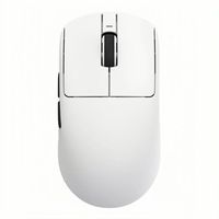 VXE R1 PRO Souris Gaming Sans Fil – Ultra Légère 48g, Capteur PAW3395, Double Mode (2.4G/USB), 70h Autonomie – Blanc