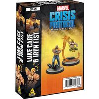 Atomic Mass Games- Luke Cage and Iron Fist Marvel Crisis Protocol Miniatures Game Jeu, FFGCP49, Mixte