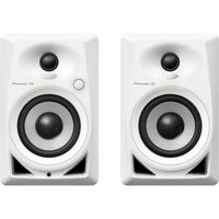 Enceintes de monitoring PIONEER DJ DM-40 Blanc - 42 Watts - Système Bass Reflex - Technologie DECO