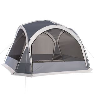 TENTE DE CAMPING Tente de camping - Outsunny - 350x350x230cm - Poly