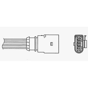 LONGUEUR Sonde Lambda règle Sonde NEUF NGK mm 1776