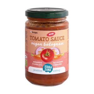 SAUCE CHAUDE TERRASANA - Sauce tomate végétalienne bolognaise 300 g (Tomate)