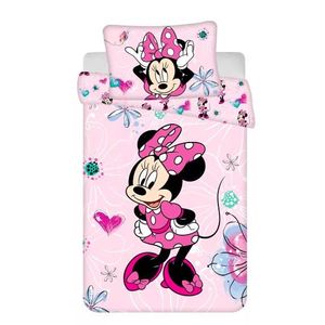 HOUSSE DE COUETTE ET TAIES Disney Minnie Flowers Parure de lit enfant (petit)