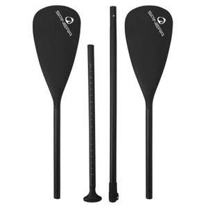 PAGAIE - RAME Pagaie de canoë 2in1 - Spinera - Combo - Noir - Stand up paddle - Mixte