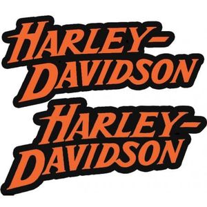ACCESSOIRE CASQUE Autocollant Harley davidson pour casque de moto x2