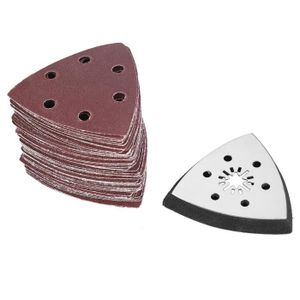 SORAKO Plateau De Ponçage 140x140x100mm Compatible Ponceuse Triangulaire MS220W