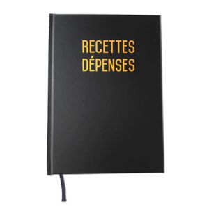 CAHIER DE CLASSE Recettes et dépenses- Format A5 - 80 pages -  Qual