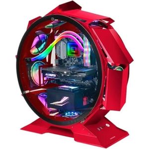BOITIER PC  Mars Gaming MCORB Rouge, Boîtier PC Gaming Micro-A