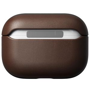 Noir Cuir de Litchi Protection Coque Housse Compatible avec Apple AirPods Pro fooyin Handmade Series Étui en Cuir pour AirPods Pro 