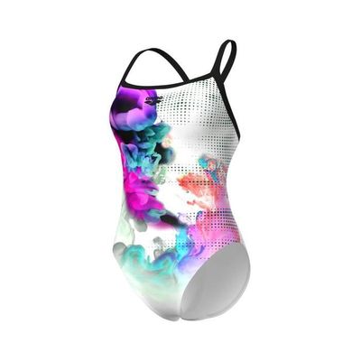 Maillot de bain pièce femme Arena Airbrush black/white/multi