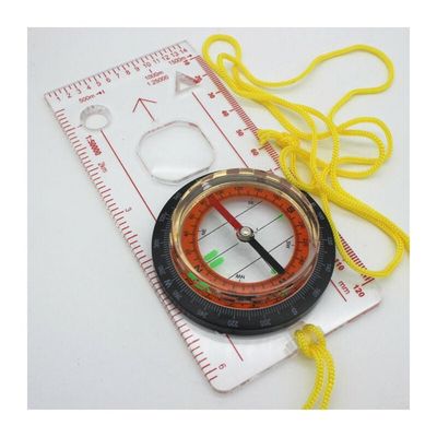 Boussole Scout métal laiton avec Visée Herbertz de randonnée trekking