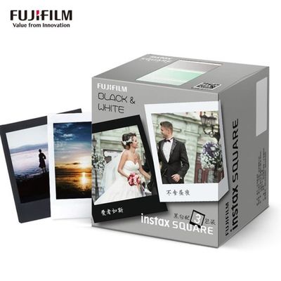 Fujifilm Instax Square Film 30 feuilles Papier photo Edge blanc et noir pour Fujifilm instax SQUARE SQ20 SQ10 SQ6 et SHARE SP 3 SQ Cdiscount Appareil Photo