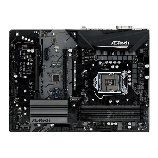 Carte mère ASRock H370 Pro4 Intel H370 LGA 1151 4xDDR4 128GB ATX