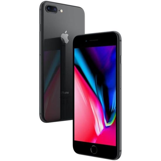 APPLE Iphone 8 Plus 64Go Gris sidéral - Reconditionné - Très bon état