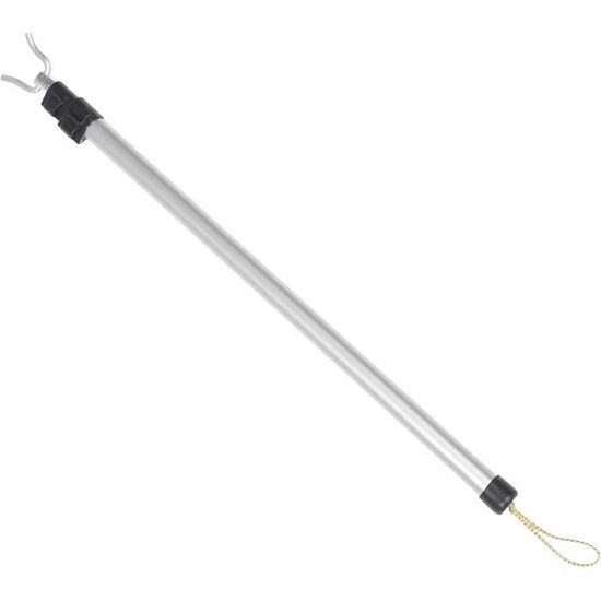 Poteau Télescopique Léger Avec Crochet – Pour Ouverture De Puits De Lumière Et Auvents – 4-6 Pieds