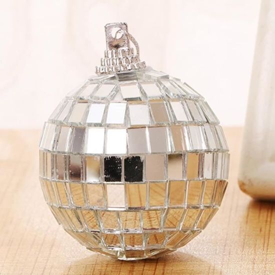 Boule Disco Fondue Miroir – Décoration étagère, Effet Rétro, Artisanale, Pour Chambre, Bureau, Salon - 12