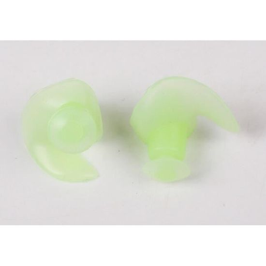 Lot De 2 Bouchons D'Oreilles Silicone Pour Natation – Réutilisables, Cordon, Couleurs Variées, Pour Adultes Et Enfants, Étanches