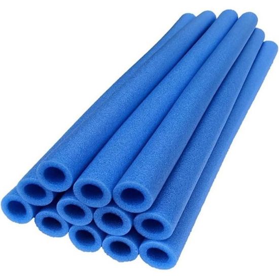 12 Manchons Mousse Pour Poteaux De Trampoline - Protection Enfants Noir - Housse Anti-UV Imperméable