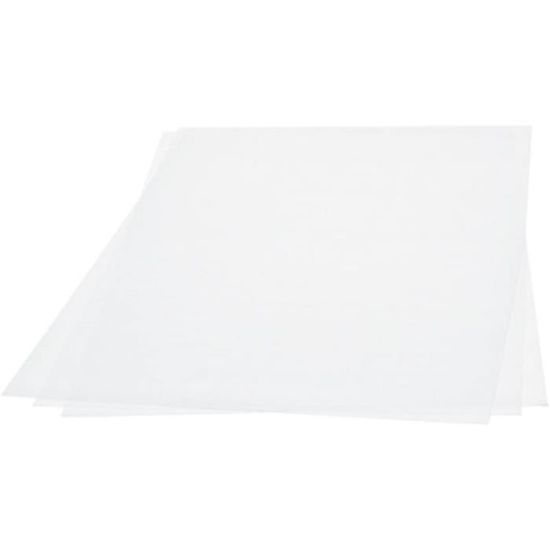 WISYOK 20 Feuilles Plastique Fou A4 0.3mm Transparent Mate - Kit Bricolage Shrink Plastic Enfant Adulte