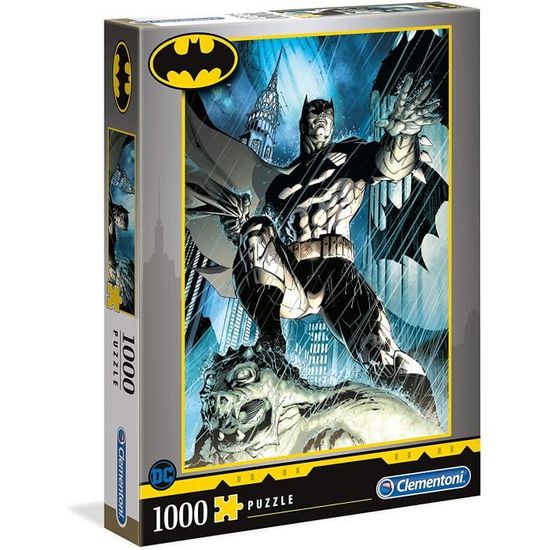Puzzle Adulte Batman - 1000 Pièces - Clementoni - Cinéma et publicité - Mixte - Licence Batman