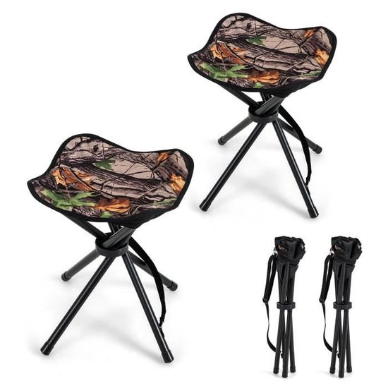 Tabouret De Camping Creperture – Pliable, Sac à Dos 10L, 100 Kg, Structure Renforcée, Pour Pêche, Pique-nique, Barbecue