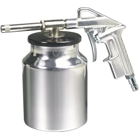 Pistolet De Sablage Michelin - Réservoir 1L - Pression Max 8 Bars - Pour Nettoyage Et Décapage