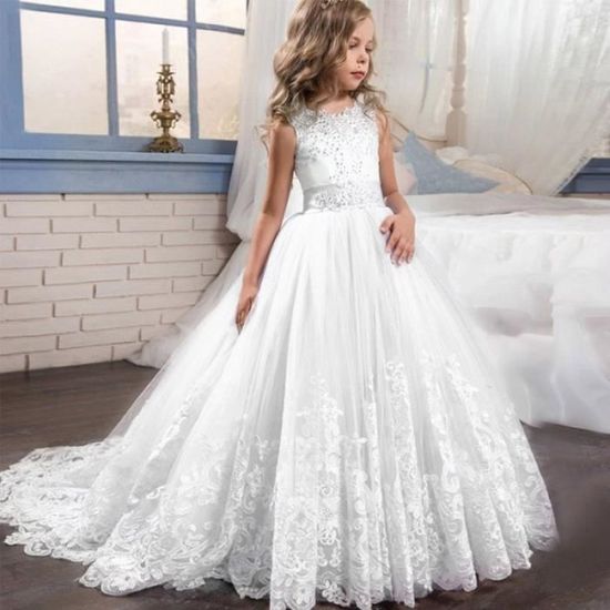 Mini robe de on sale mariée pour petite fille