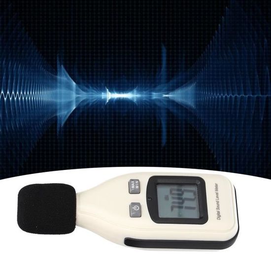 Minifinker sonomètre Appareil de mesure du bruit, décibel numérique