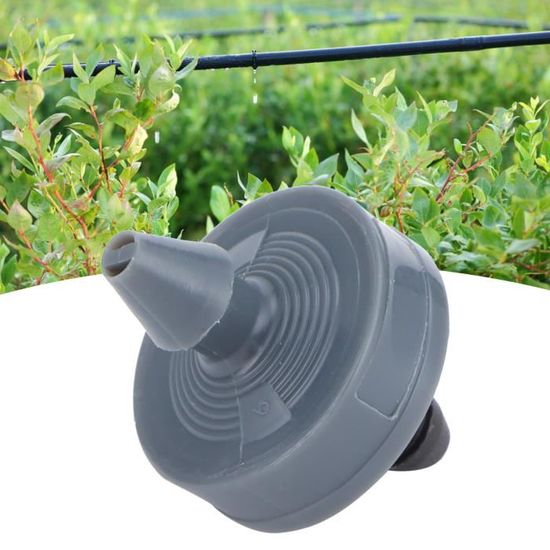 Lot De 100 Goutteurs D'irrigation – Débit 8L/h, Compatible Tuyau 4/7 Mm – Pour Système D'arrosage Goutte à Goutte