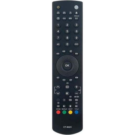 Télécommande D'origine Toshiba CT-8034 - Pour Magnétoscopes TDZ421, TD-Z421, TDZ551, Garantie 6 Mois