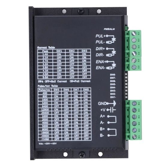 Moteur DM556 - Pilote Moteur Pas à Pas Fiable Et Compatible