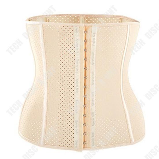 TD® Ceinture en acier maille respirante en caoutchouc corset sport