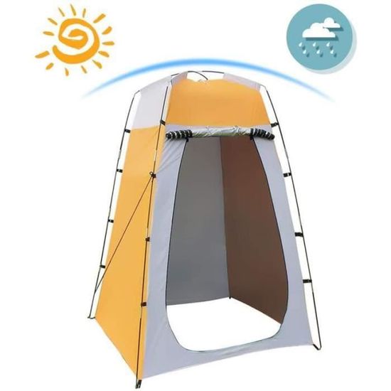 BTH23040-Portable Tente de Douche Camping, Étanche Cabine de Changement Extérieur Tentes de Toilette Abri de Plein Air, 120x120